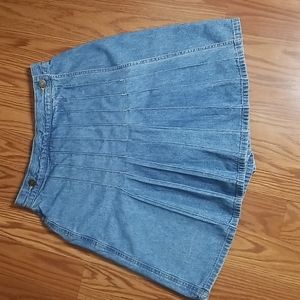 Vintage 1990s pleated‎ skort Liz wear size 6